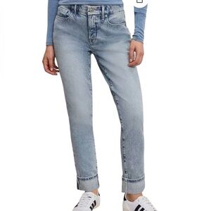 Good American Mid Rise Weekender Jeans